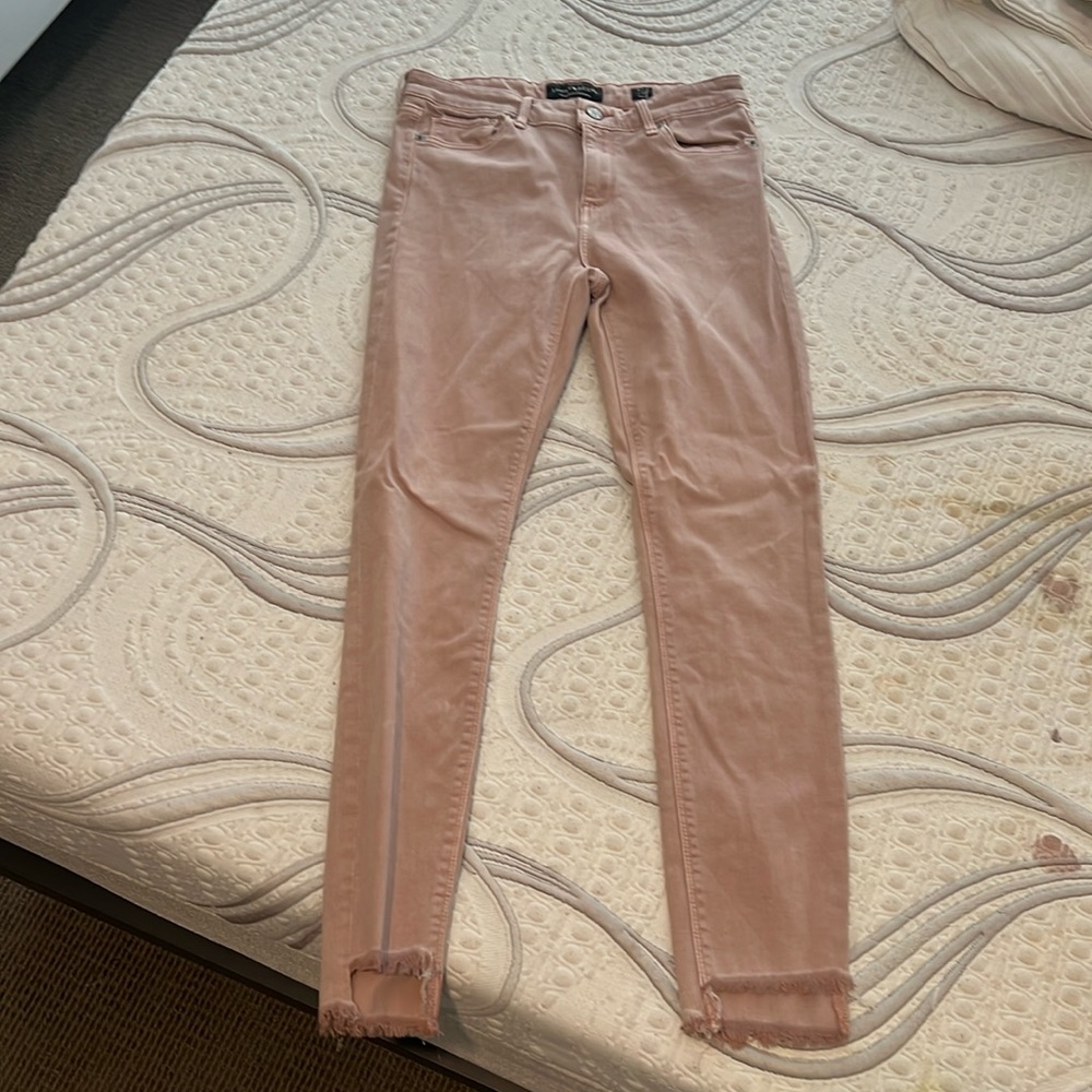 Lucky brand jeans , light pink :) size 27 - Picture 1 of 3
